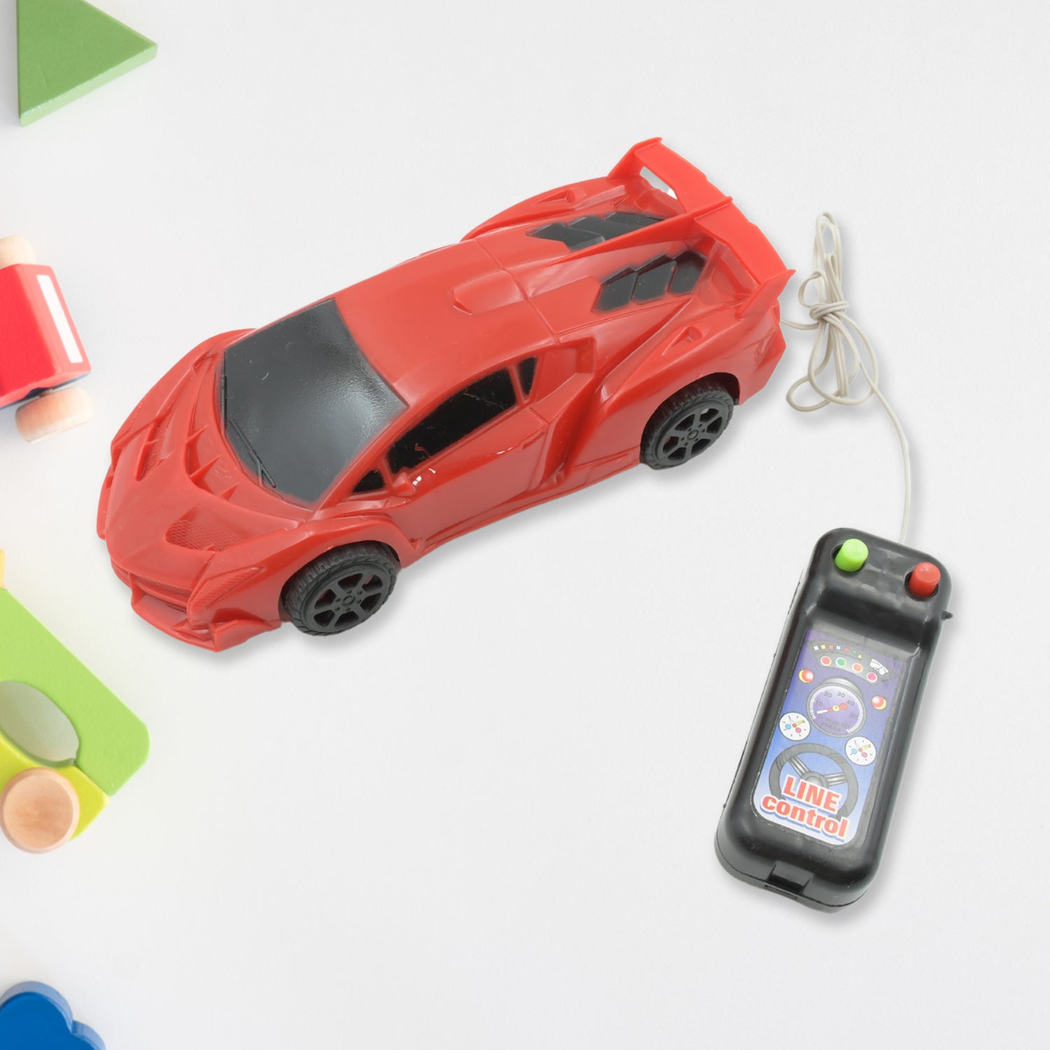 3067 Plastic Remote control wired sports car for kids, for Play for Children ( Battery Not Included / 1 Pc ) 3067 Plastic Remote control wired sports car for kids, for Play for Children ( Battery Not Included / 1 Pc )